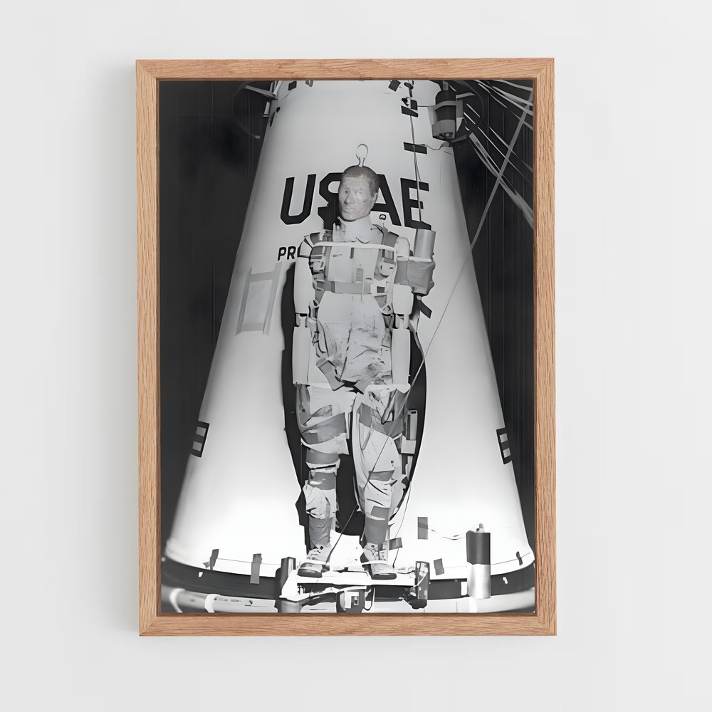 Poster Joe de kittinger – affiche Parachutisme (vue 4)